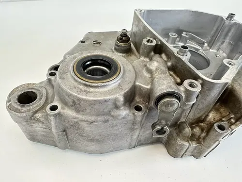 USED OEM 2004 04 KAWASAKI KX250F LEFT SIDE ENGINE MOTOR CASE CRANKCASE