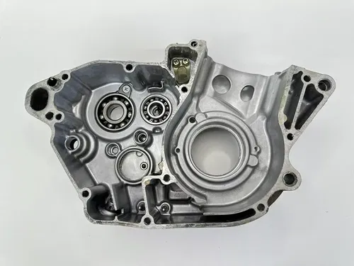 USED OEM 2004 04 KAWASAKI KX250F LEFT SIDE ENGINE MOTOR CASE CRANKCASE