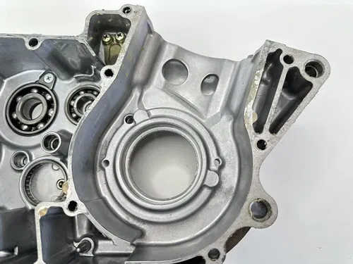 USED OEM 2004 04 KAWASAKI KX250F LEFT SIDE ENGINE MOTOR CASE CRANKCASE