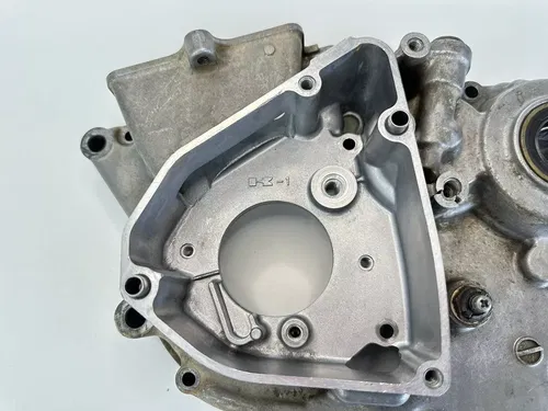 USED OEM 2004 04 KAWASAKI KX250F LEFT SIDE ENGINE MOTOR CASE CRANKCASE