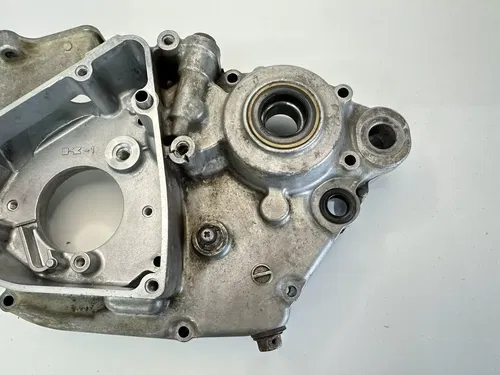 USED OEM 2004 04 KAWASAKI KX250F LEFT SIDE ENGINE MOTOR CASE CRANKCASE