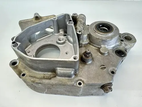 USED OEM 2004 04 KAWASAKI KX250F LEFT SIDE ENGINE MOTOR CASE CRANKCASE