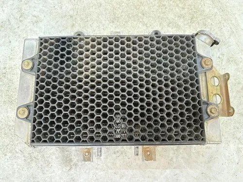 USED 03 04 05 06 07 POLARIS 500 PREDATOR COOLING RAD RADIATOR W GRILL SCREEN
