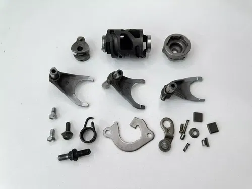 USED OEM 01-13 YAMAHA YZ250F WR250F GEAR SHIFT DRUM CAM & FORKS ASSEMBLY