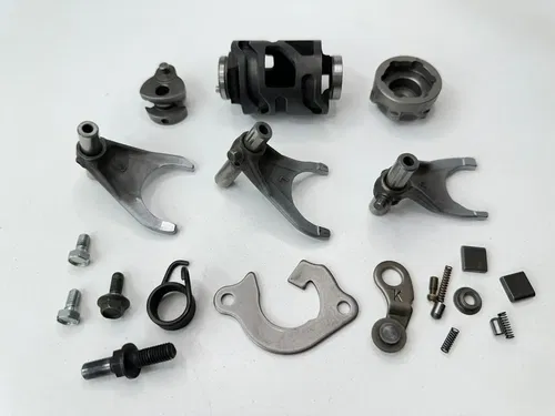 USED OEM 01-13 YAMAHA YZ250F WR250F GEAR SHIFT DRUM CAM & FORKS ASSEMBLY