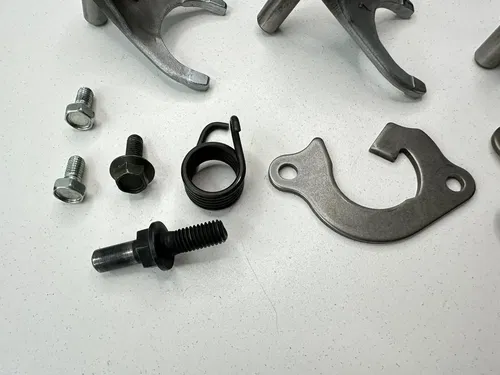 USED OEM 01-13 YAMAHA YZ250F WR250F GEAR SHIFT DRUM CAM & FORKS ASSEMBLY