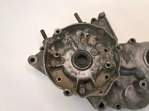 USED OEM 89 90 91 SUZUKI RM125 RM 125 LEFT SIDE ENGINE MOTOR CASE CRANKCASE