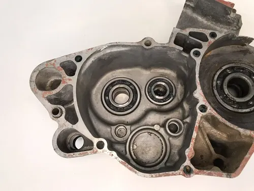 USED OEM 89 90 91 SUZUKI RM125 RM 125 LEFT SIDE ENGINE MOTOR CASE CRANKCASE