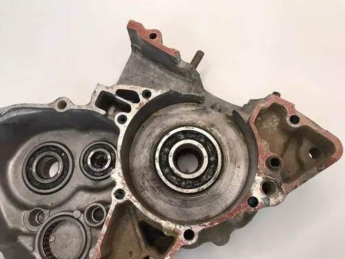 USED OEM 89 90 91 SUZUKI RM125 RM 125 LEFT SIDE ENGINE MOTOR CASE CRANKCASE