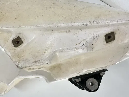 #2 USED OEM 89 90 91 92 YAMAHA YZ 125 250 YZ125 YZ250 WHITE GAS FUEL TANK