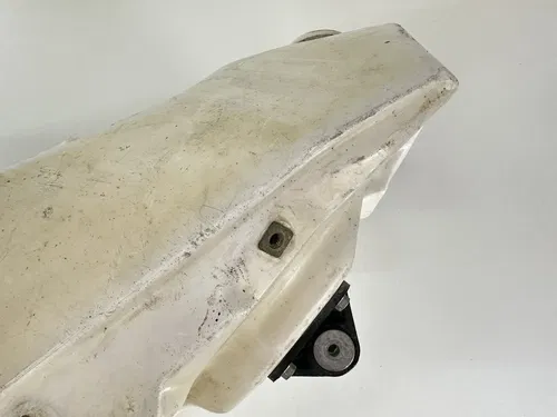 #2 USED OEM 89 90 91 92 YAMAHA YZ 125 250 YZ125 YZ250 WHITE GAS FUEL TANK