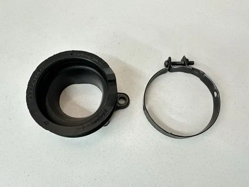 OEM 09-15 KAWASAKI KX450F CYLINDER HEAD THROTTLE BODY FUEL AIR INTAKE BOOT