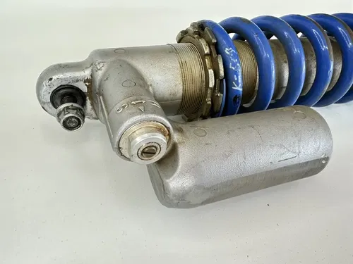 USED OEM 04 2004 KAWASAKI KX250F REAR SHOCK ABSORBER SUSPENSION (LEAKS)