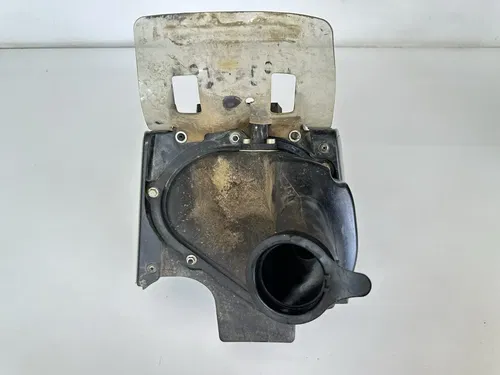 #2 USED OEM 10 2010 11 2011 KAWASAKI KX450F AIR FILTER BOX W INTAKE BOOT DUCT