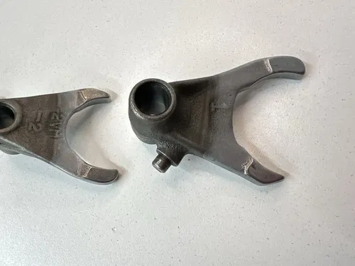 USED OEM 88 89 90 YAMAHA YZ250 YZ 250 GEAR SHIFT DRUM CAM & FORKS ASSY