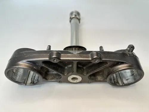 USED OEM 14 15 YAMAHA YZ450F YZ250F LOWER STEERING STEM FORK TRIPLE TREE CLAMP