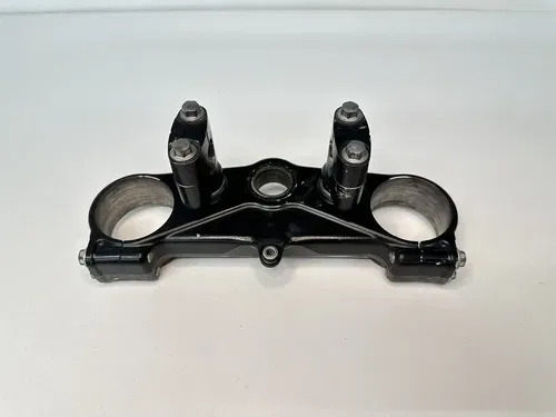 OEM 10 2010 11 2011 KAWASAKI KX450F TOP UPPER TRIPLE TREE STEERING STEM CLAMP