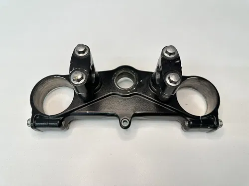 OEM 10 2010 11 2011 KAWASAKI KX450F TOP UPPER TRIPLE TREE STEERING STEM CLAMP