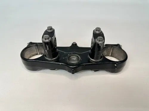 OEM 10 2010 11 2011 KAWASAKI KX450F TOP UPPER TRIPLE TREE STEERING STEM CLAMP