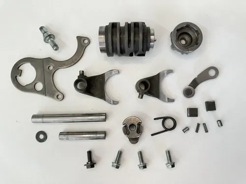 USED OEM 92 93 94 HONDA CR 250 CR250R CR250 GEAR SHIFT CAM DRUM & FORKS ASSY