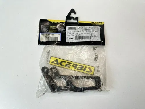 NEW 05 06 07 HONDA CR125R CR250R CRF450X ACERBIS REAR CHAIN GUIDE 2042450001