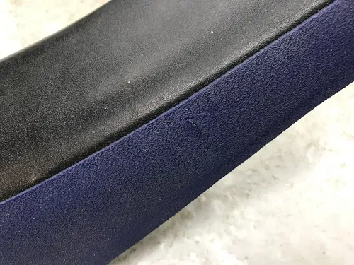 #1 USED OEM 03 04 05 YAMAHA YZ250F YZ450F STOCK BLACK/BLUE SEAT & COVER ASSEMBLY