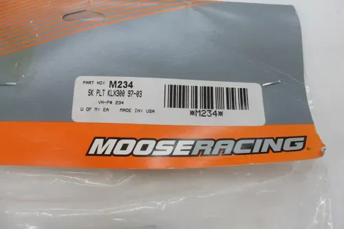 NEW 97-08 KAWASAKI KLX 300 KLX300R MOOSE ALUMINUM FRAME SKID PLATE M234
