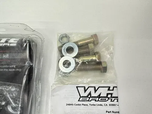 02 03 HD HARLEY DAVIDSON FLH FLT TOURING WHITE BROTHERS 1" REAR LOWERING KIT