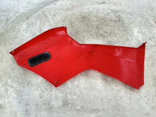 USED OEM 2007 07 POLARIS 200 SAWTOOTH RED RIGHT SIDE COVER PANEL 0453060-293