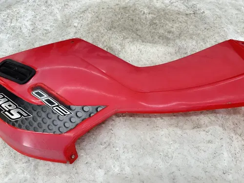 USED OEM 2007 07 POLARIS 200 SAWTOOTH RED RIGHT SIDE COVER PANEL 0453060-293