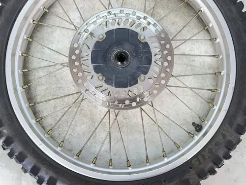 USED OEM 96-04 HONDA XR250R XR 250 FRONT WHEEL RIM & ROTOR ASSY 21X1.60