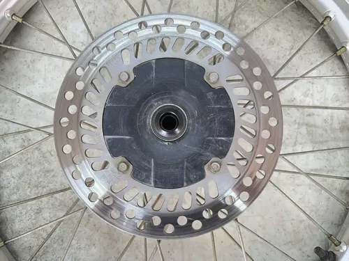 USED OEM 96-04 HONDA XR250R XR 250 FRONT WHEEL RIM & ROTOR ASSY 21X1.60