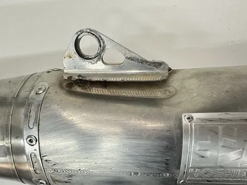 08-17 SUZUKI RMZ450 RM-Z 450 YOSHIMURA RS4 EXHAUST HEAD PIPE & MUFFLER SLIP ON