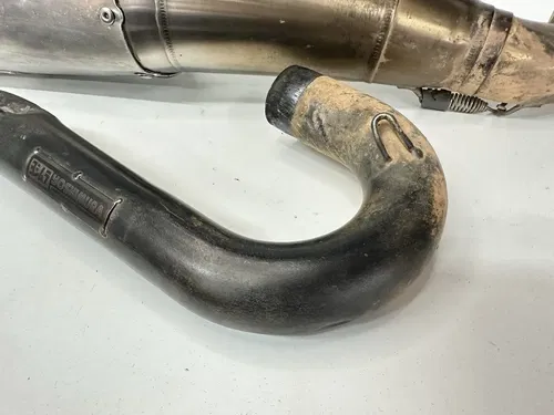 08-17 SUZUKI RMZ450 RM-Z 450 YOSHIMURA RS4 EXHAUST HEAD PIPE & MUFFLER SLIP ON