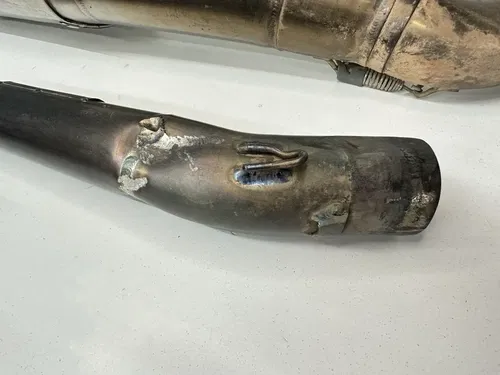 08-17 SUZUKI RMZ450 RM-Z 450 YOSHIMURA RS4 EXHAUST HEAD PIPE & MUFFLER SLIP ON