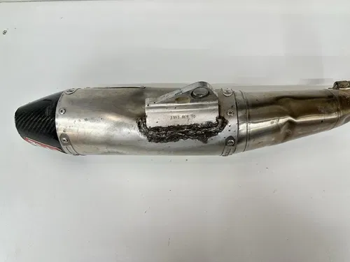 08-17 SUZUKI RMZ450 RM-Z 450 YOSHIMURA RS4 EXHAUST HEAD PIPE & MUFFLER SLIP ON