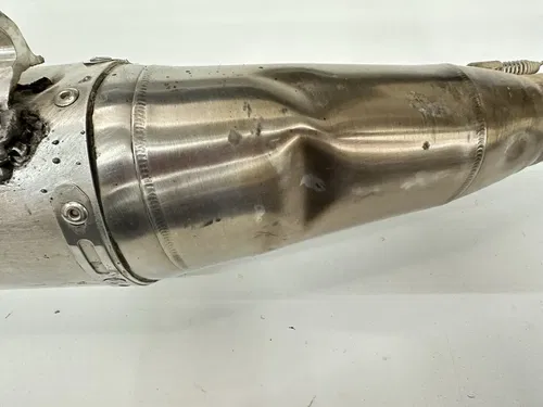 08-17 SUZUKI RMZ450 RM-Z 450 YOSHIMURA RS4 EXHAUST HEAD PIPE & MUFFLER SLIP ON