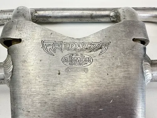USED GENUINE 03 04 05 06 07 POLARIS 500 PREDATOR PRO ARMOR ALUMINUM FRONT BUMPER