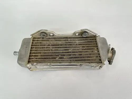 USED OEM 2004 04 2005 05 KAWASAKI KX250F LEFT (FILL SIDE) COOLING RAD RADIATOR