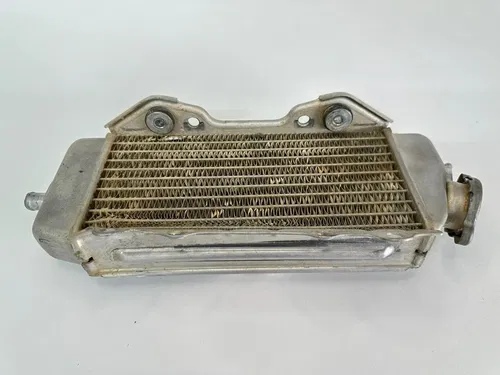 USED OEM 2004 04 2005 05 KAWASAKI KX250F LEFT (FILL SIDE) COOLING RAD RADIATOR