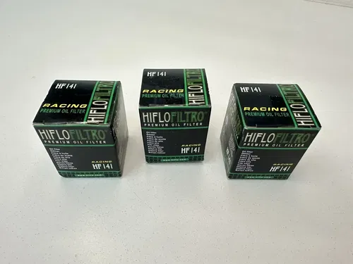 NEW YAMAHA HIFLO HF141 OIL FILTER FILTERS (QTY 3)