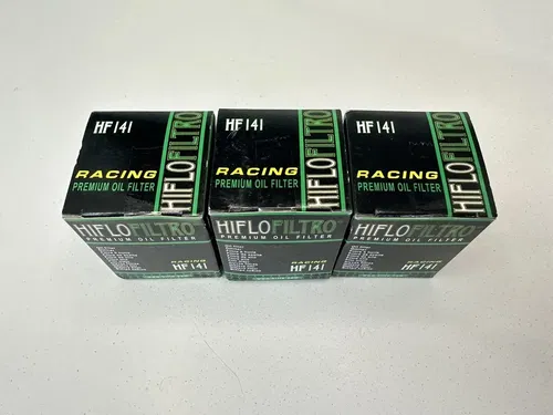 NEW YAMAHA HIFLO HF141 OIL FILTER FILTERS (QTY 3)