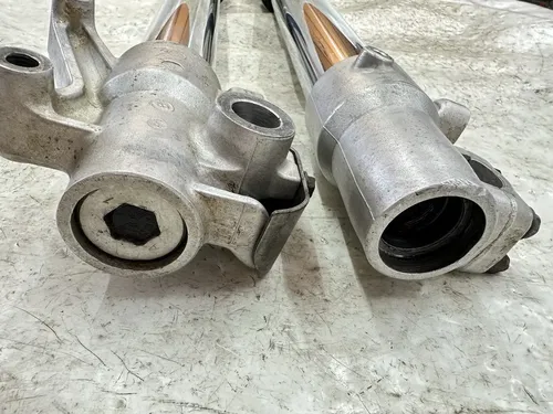 USED OEM 94 1994 YAMAHA YZ250 YZ 250 LEFT & RIGHT FRONT FORKS SUSPENSION SET