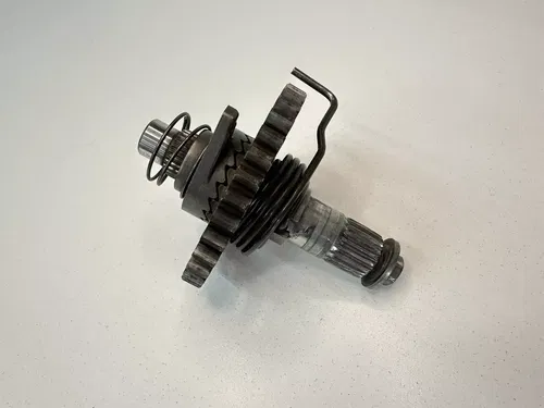 USED OEM 02 03 HONDA CRF450R CRF 450 KICK START STARTER SHAFT SPINDLE & GEAR