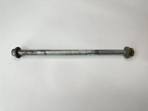 USED OEM 08 09 10 OUTLAW 525 S / 450 MXR SWINGARM PIVOT BOLT SHAFT & NUT