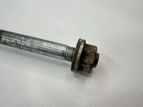 USED OEM 08 09 10 OUTLAW 525 S / 450 MXR SWINGARM PIVOT BOLT SHAFT & NUT