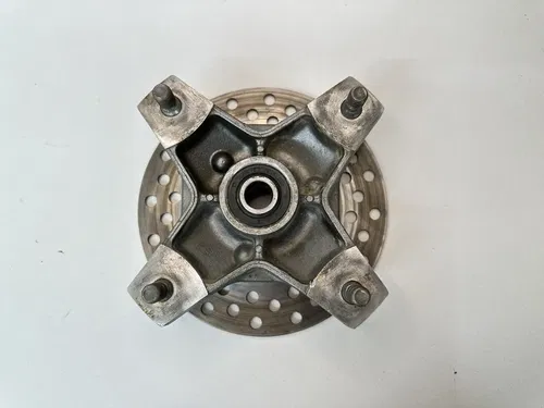 USED OEM 03-08 SUZUKI LTZ LT-Z 400 Z KFX DVX FRONT WHEEL RIM HUB & ROTOR