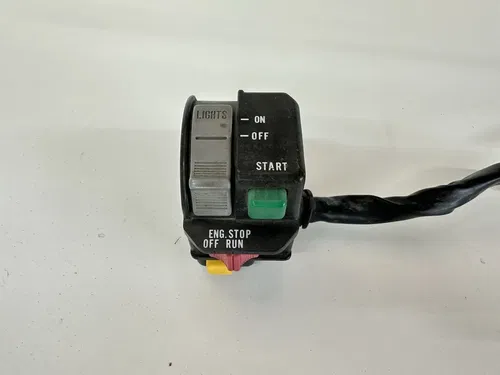 OEM 97 98 POLARIS 400 500 SCRAMBLER LEFT HANDLEBAR START LIGHT SWITCH 4110193