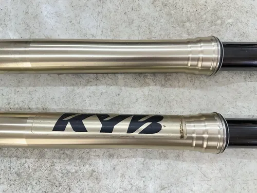 USED OEM 11 2011 KAWASAKI KX450F LEFT & RIGHT FRONT FORKS SUSPENSION SET