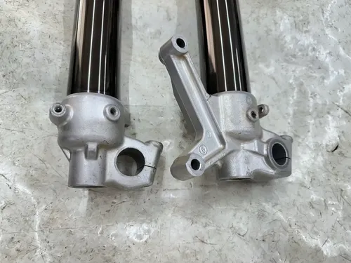 USED OEM 11 2011 KAWASAKI KX450F LEFT & RIGHT FRONT FORKS SUSPENSION SET